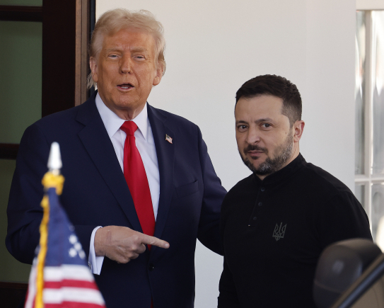 Selenskyj bei einem Treffen mit Trump: 'Gemeinsam können wir Putin stoppen'