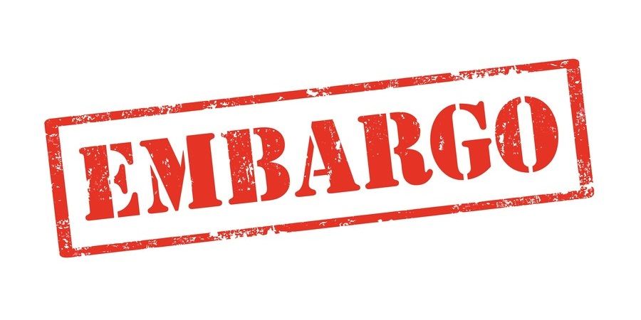 What is an embargo in simple terms