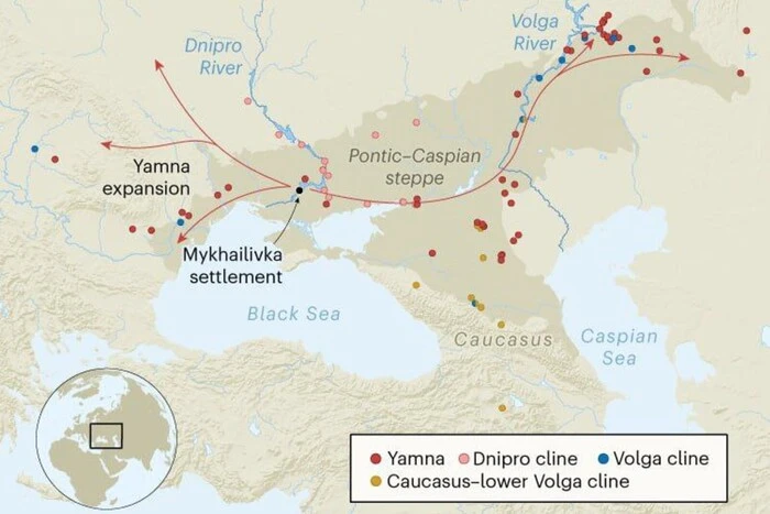 WSJ: Die Hälfte der Menschheit stammt von einer alten Kultur aus dem Gebiet der Ukraine ab