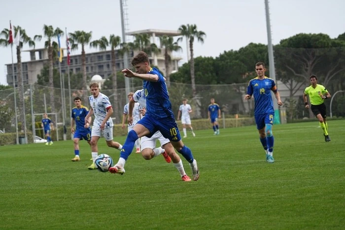 The Ukrainian U-20 national team won in a friendly match