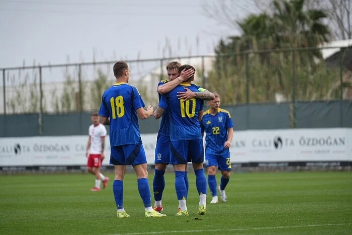 Die U21-Nationalmannschaft der Ukraine hat im Freundschaftsspiel gegen Polen verloren