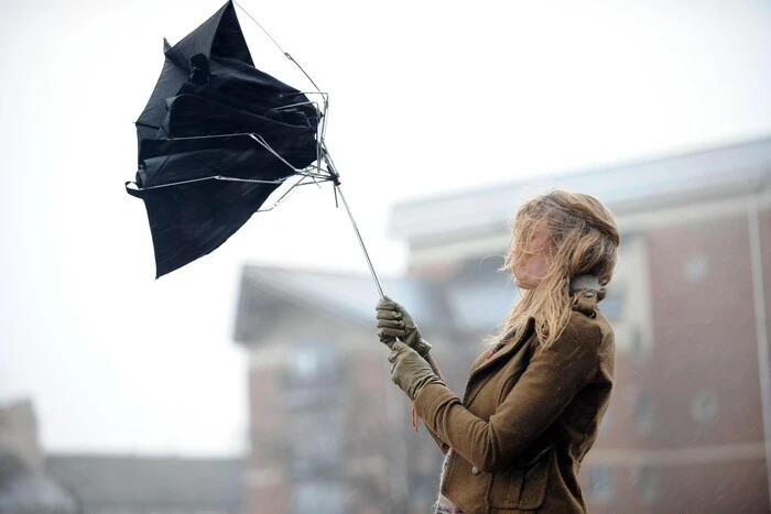 Danger during bad weather in Ukraine