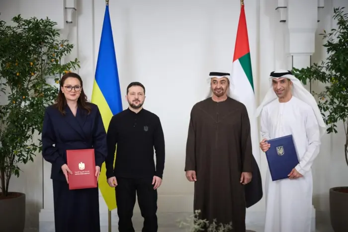 Agreement between Ukraine and the UAE, new aid from Germany