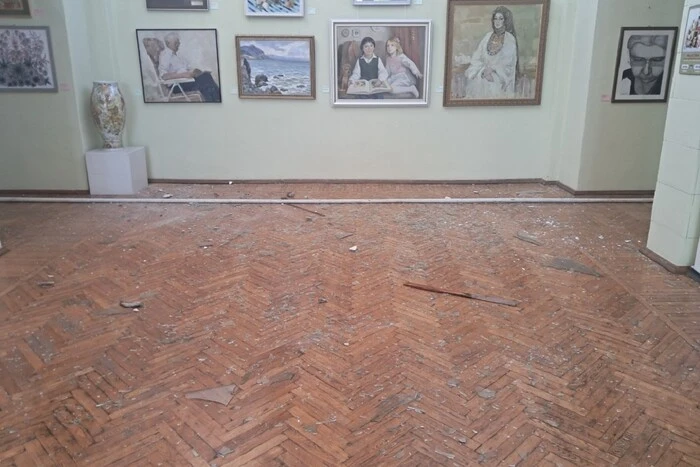 W wyniku wybuchów w pobliżu Żytomierza uszkodzono Muzeum Kmytów