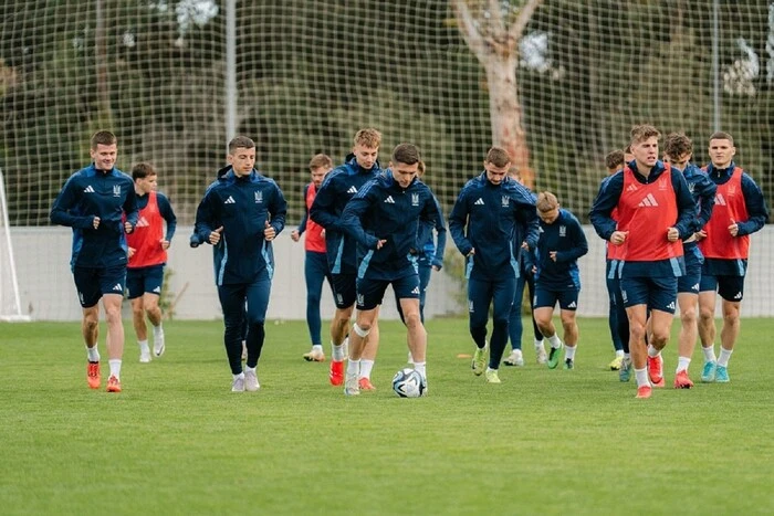 The Ukrainian U-21 national team is preparing for the match