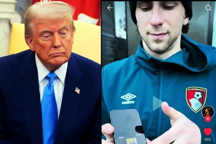 Wie auch immer... Der Fußballer der ukrainischen Nationalmannschaft Zabarni beleidigte Trump