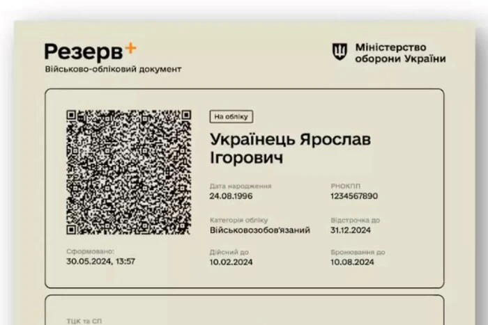 Ministry of Defense tests conscription notices with QR code