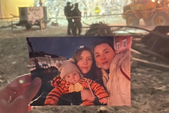 Photo of Russian mother and her one and a half year old son