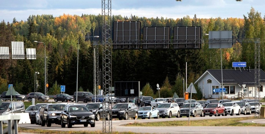 Finnland verbietet die Einreise russischer Autos