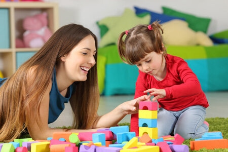 Nanny earnings in daycare