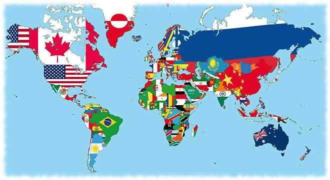 Largest countries in the world: Top 6 by rating