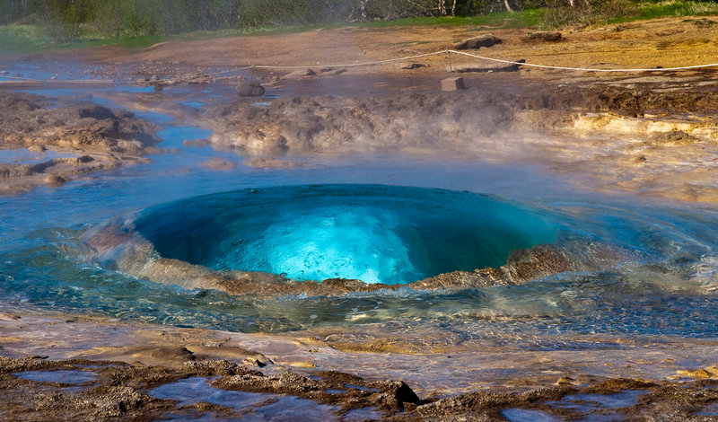 Sights of Iceland: nature, glaciers, harmony