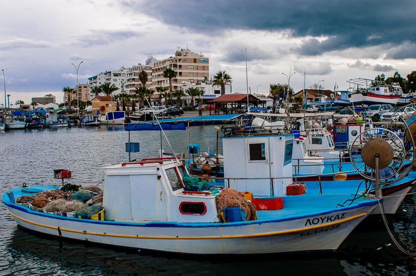 View of Larnaca and surroundings