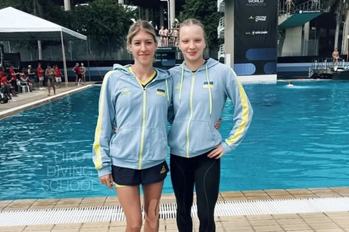 Ukrainische Frauen wurden Weltmeister im Wasserspringen