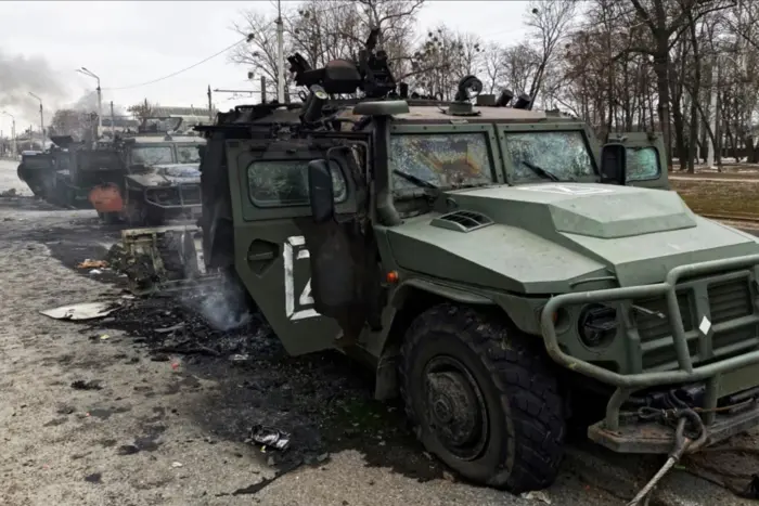 Ураганний вогонь ворога під час бою