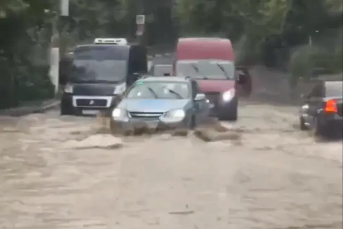 Flood in Yalta