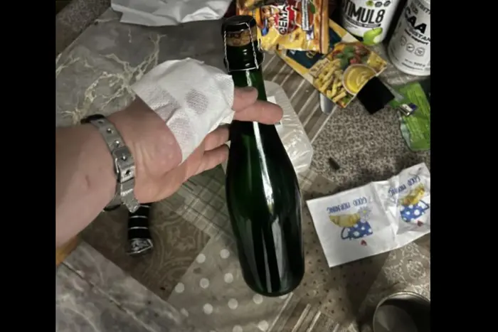 Ukrainian champagne at auction