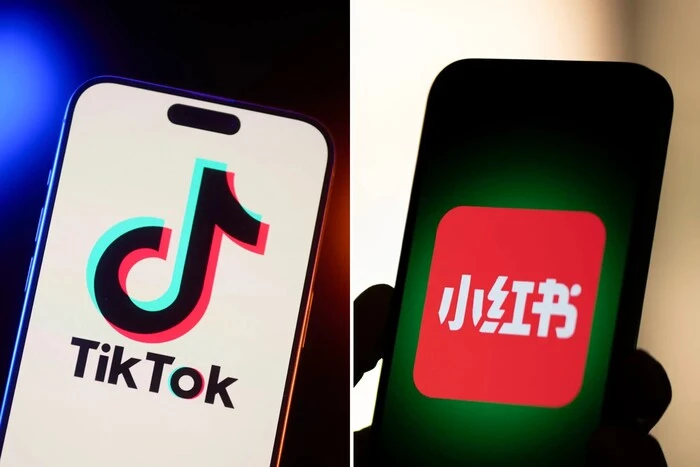 TikTok-Flüchtlinge. Im Hinblick auf ein mögliches Verbot laden Amerikaner eine andere chinesische Anwendung herunter