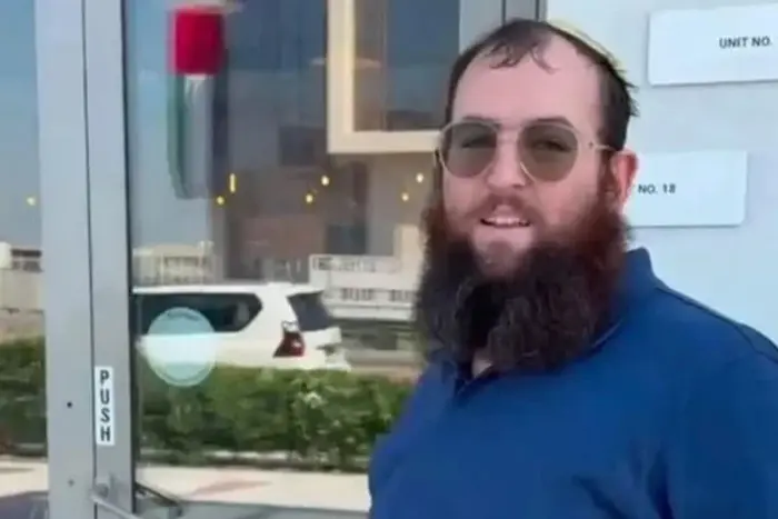 The body of Rabbi Tzvi Kogan in Abu Dhabi