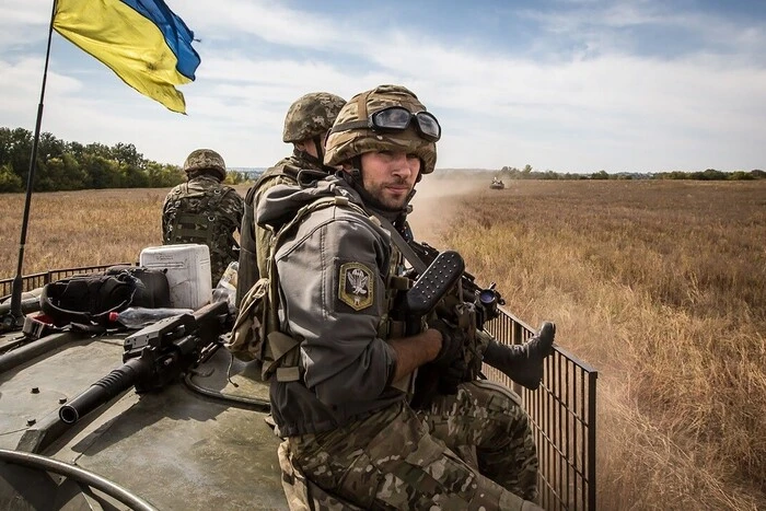 Karte der Kampfhandlungen in der Ukraine am 24. September 2024