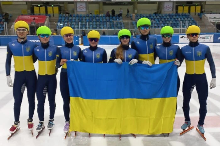 Ukrainische Short-Track-Sportler gewinnen sieben Medaillen bei Wettkämpfen in Dresden