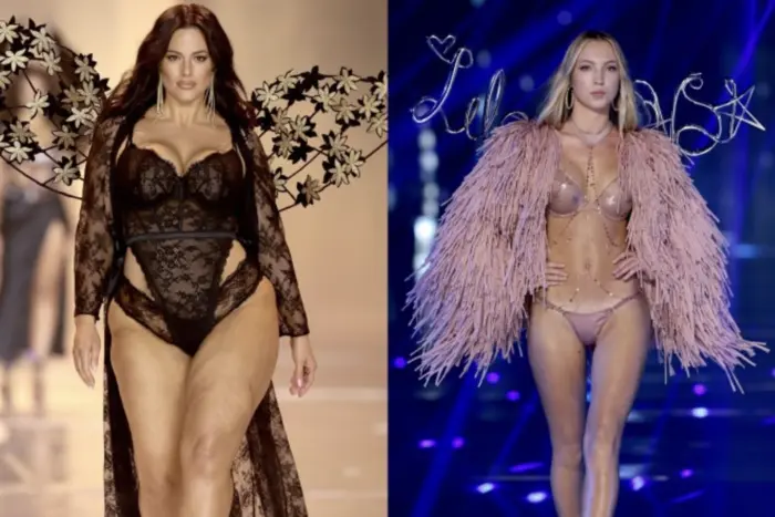 Victoria's Secret show. Criticism of the show's comeback.