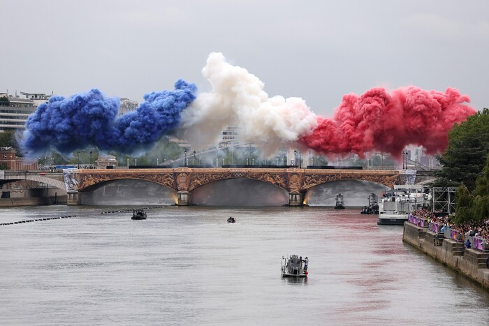 Opening ceremony of the Olympic Games in Paris