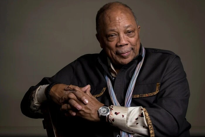 Composer Quincy Jones in the photo