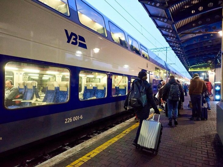 Image of Ukrzaliznytsia's flagship carriage