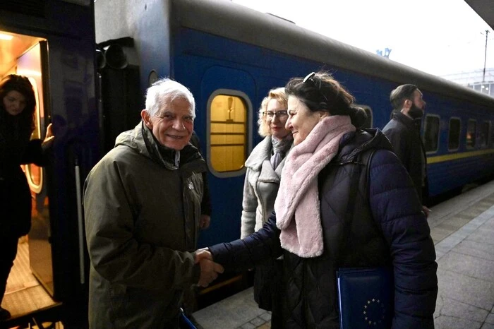 Josep Borrell ist in Kiew angekommen (Foto)