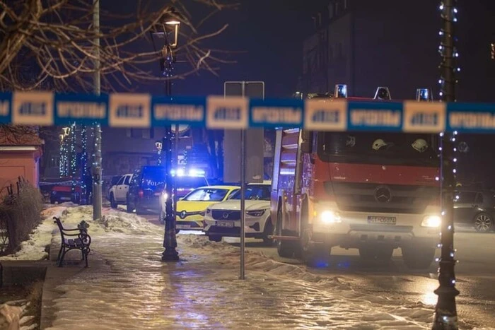 Пожар и взрыв рядом со зданием Трампа