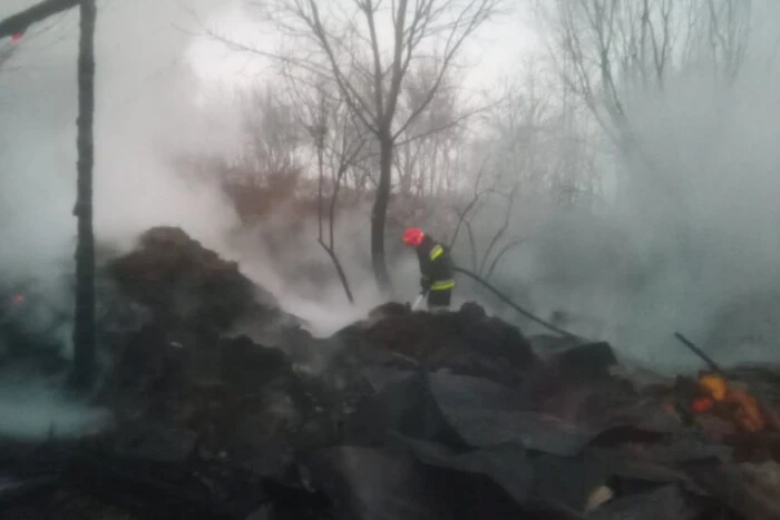 Damaged energy facility in Khmelnytskyi region