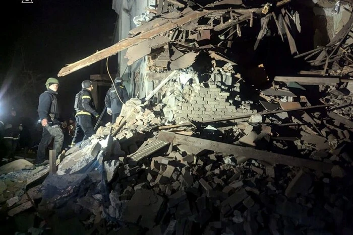 Injured and damaged houses in Kryvyi Rih