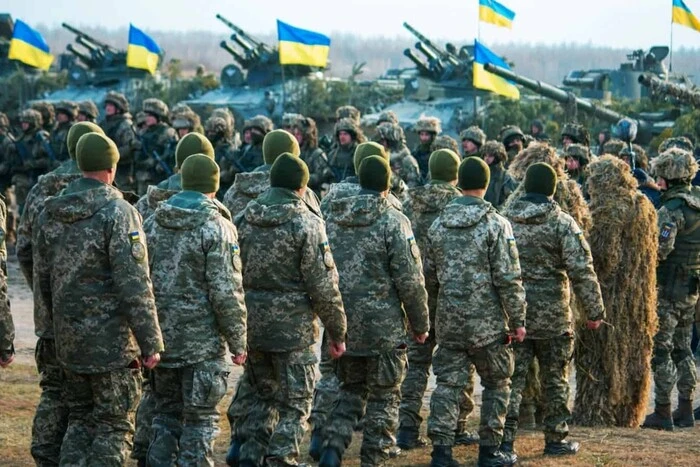 Position of Russian and Ukrainian troops in Ukraine