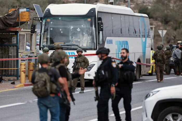 Shooting of a civilian bus by a Hamas terrorist