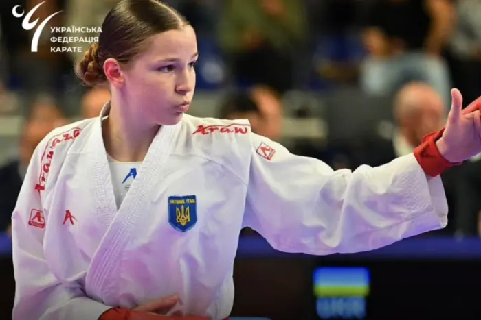 Ukrainian karatekas at the tournament in Venice