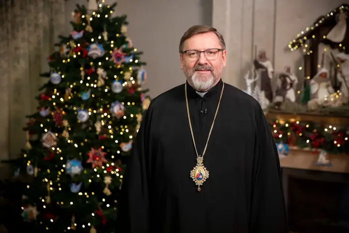 Der Leiter der UGCC gratulierte den Ukrainern zu Weihnachten (Video)