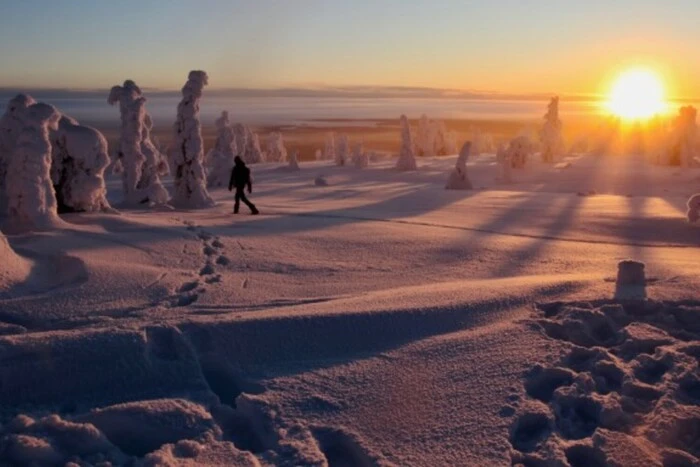 Image of Finnish nature in the soundtrack