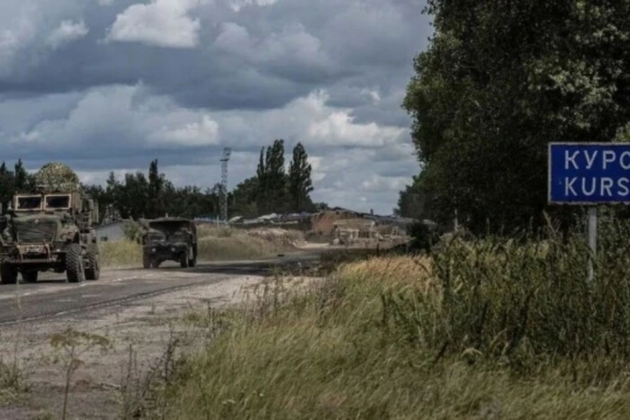 Russian troops during the Kursk operation