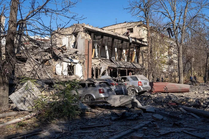 Damage from the shelling of Odesa in November