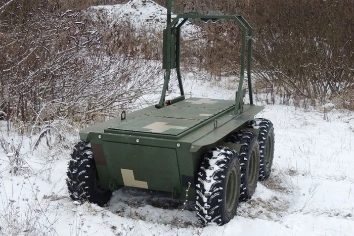 The Ministry of Defense showcased the all-terrain vehicle Ravlik