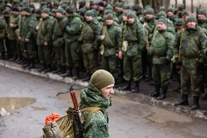 Russian forces on Zaporizhzhia front