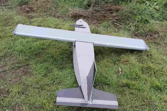 Drone that flew during the attack