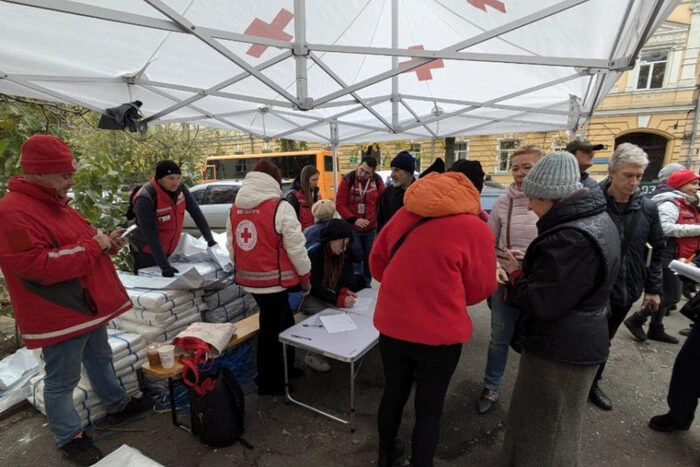 Clinic after the night shelling