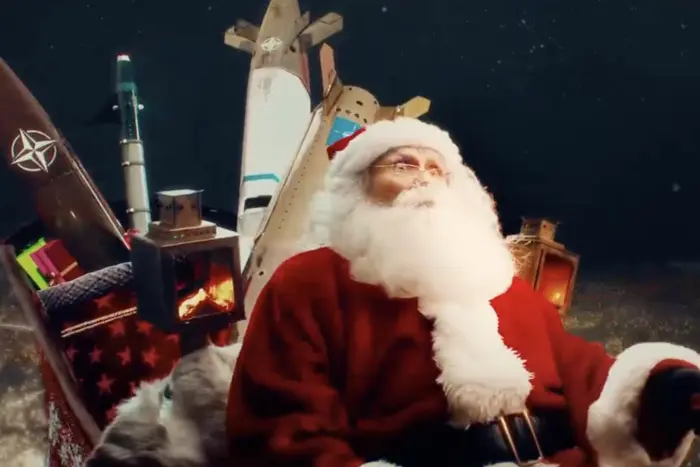 The Assassination of Santa Claus. Russian Propaganda Filmed a Cynical Video