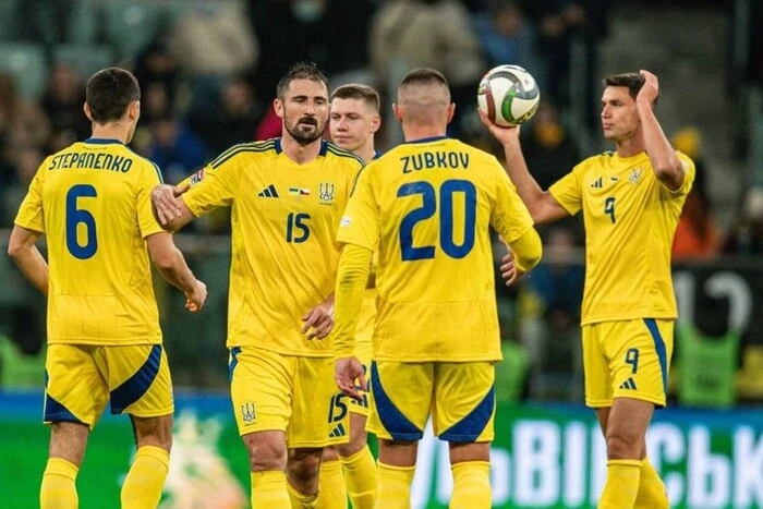 Ukraine's national team drops in FIFA ranking