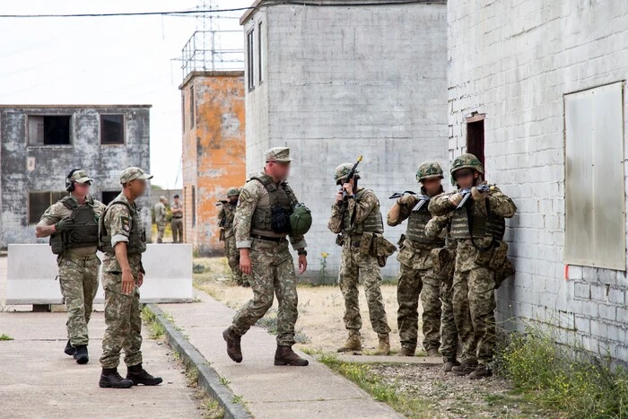 Ukrainian troops on Kurshchina