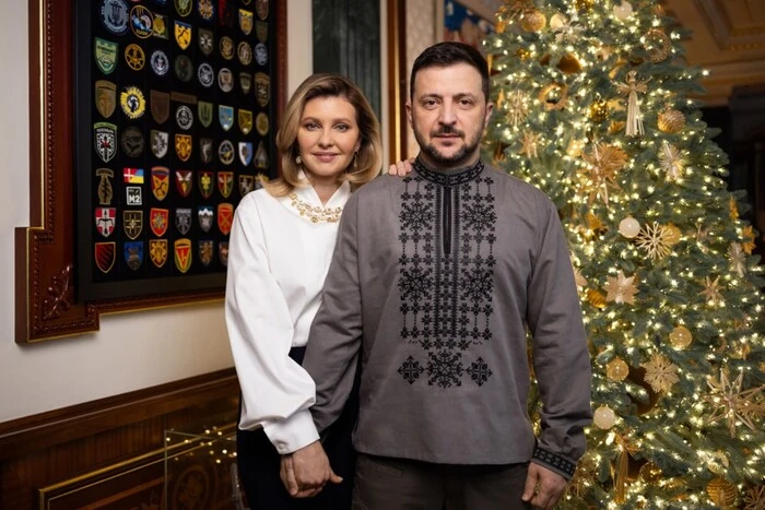 The Zelenskys address Ukrainians before the New Year