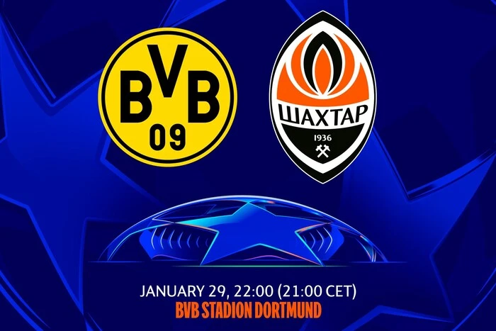 Borussia - Shakhtar: watch the decisive Champions League game