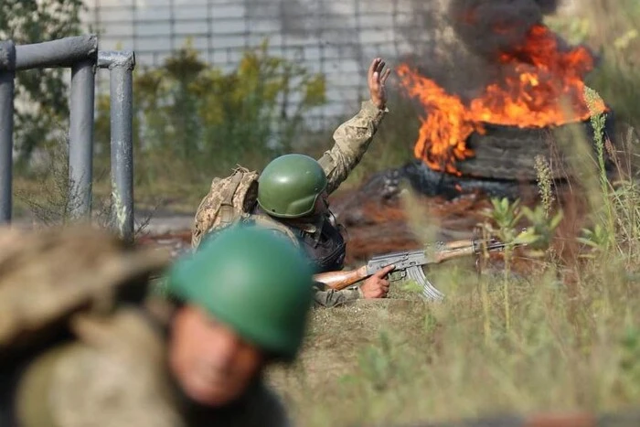 Ein Militär berichtete über die Kämpfe der VSU in Kurschyn